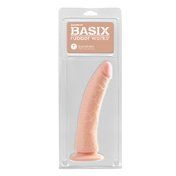 PD Basix Slim 7in Dildo w/Suction Beige