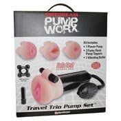 PD Pump Worx Travel Trio Pump Set