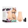 X5 Men Honey Pot w/Vibrator Beige