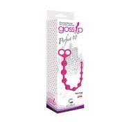 Gossip Perfect 10 Anal Beads Magenta