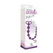 Gossip Perfect 10 Anal Beads Violet