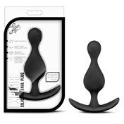 Luxe Explore Silicone Anal Plug Black