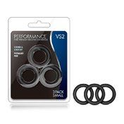 Performance VS2 Sili C-rings 3pk Sml Blk