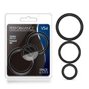 Performance VS4 Sili C-rings 3pk Set Blk