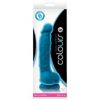 Colours Dual Density 5in Dildo Blue