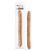 Dr. Skin 18in Double Dildo Tan