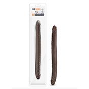 Dr. Skin 16in Double Dildo Brown