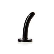 Tantus Silk Small Dildo Black CLAM