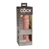 King Cock Elite 8in VibrDualDensSili Bei