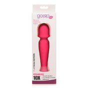 Gossip Silicone Wand Vibrator Magenta