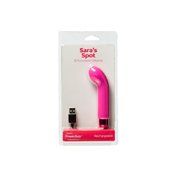 Sara's Spot Recha Bullet W/GSpot Slee Pk