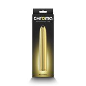 Chroma Rechargeable Vibe 7in Gold