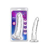 B Yours Plus Lust n Thrust 7in Dildo Clr