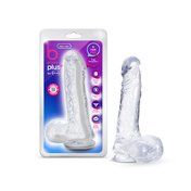 B Yours Plus Ram n Jam 8in Dildo Clear