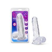 B Yours Plus Rock n Roll 7in Dildo Clear