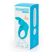 HR Rechargeable Cockring With Ears Blue