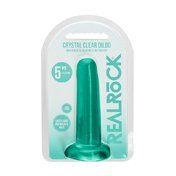 RealRock CC 5in Straight Dildo WSuct Tur