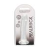 RealRock CC 7in Dildo W/Suction Cup Clr