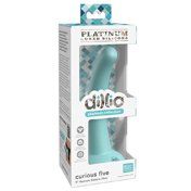 Dillio Platinum Curious Five Dildo Teal