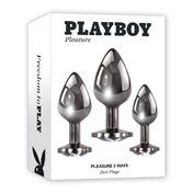 PB Pleasure 3 Ways Metal Plug Set Hemat