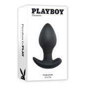 PB Plug&Play Rechar Sil Anal Plug w/RC N