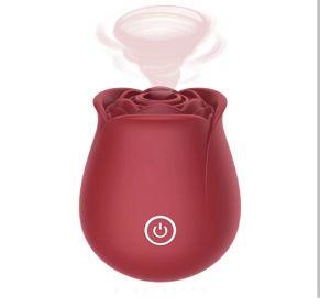 The Rose Women Rose Sucking Vibrator Sex Toy 10-Speed G-spot Massager Clit