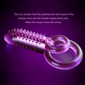 Penis Vibrating Ring Clitoris Stimulator Vibrator Erotic adult