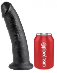 King C*ck 9 Inches Dildo Black