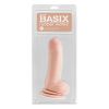 PD Basix 8in Dong Balls & Suction Beige