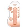 RealRock Veiny 7in Penis Extender Beige