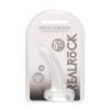 RealRock CC 5in Curve Dildo WSuction Clr