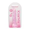 RealRock CC 7in Twist Dildo WSuction Pnk