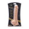 Si Real Harry Dildo w/Balls 8in Vanilla