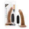 Dr. Skin Dr. Dave 7in Vibr Dildo Tan