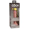 King Cock Elite 6in VibrDualDensSili Bei