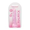 RealRock CC 7in Twist Dildo WSuction Pnk