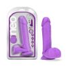 Neo 8in Dual Density Dildo Neon Purple