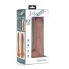 Jock Dual Dens 10in Sili Dildo w/Balls